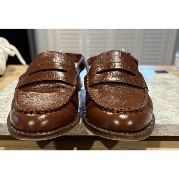 Dolce Vita Women's Hardi Slingback Heel Brown Sandal Loafer, casual Size 5.5 - Picture 2 of 7